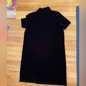 Velvet black madewell dress